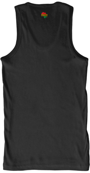 Pan African Tank Top!   3 Days Only! Black T-Shirt Back
