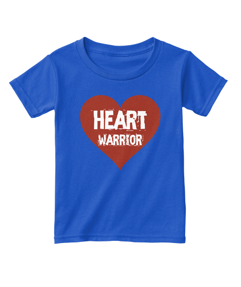 Heart Warrior Royal  Camiseta Front