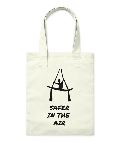 Safer
In The 
Air Natural T-Shirt Front