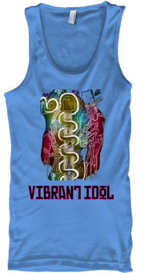 Vibrant Idol  Carolina Blue T-Shirt Front