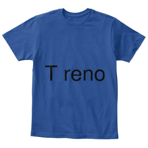 T Reno Deep Royal  T-Shirt Front
