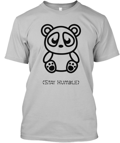 (Stay Humble) Sport Grey áo T-Shirt Front