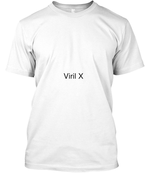 Viril X White T-Shirt Front