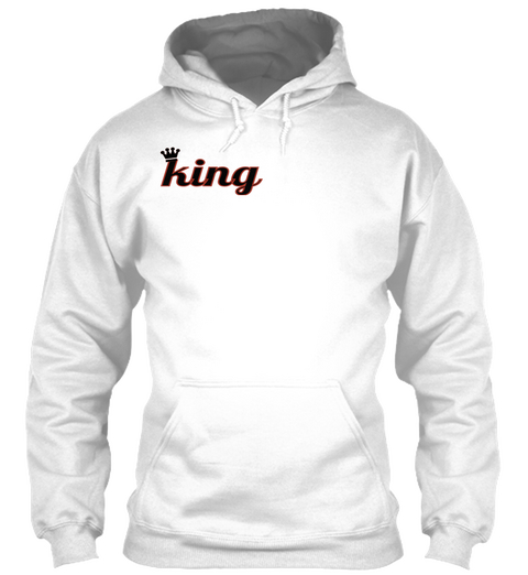 King White Camiseta Front