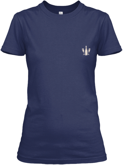 Bartender  Limited Edition Navy Camiseta Front