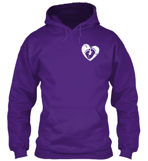 Grandma Shirt   Heart Is Complete Purple T-Shirt Front