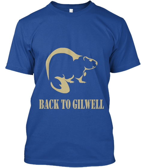 Back To Gilwell Deep Royal T-Shirt Front