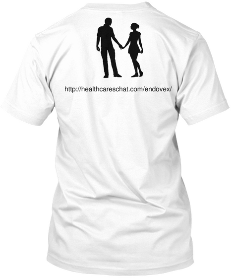 
Http://Healthcareschat.Com/Endovex/ White T-Shirt Back