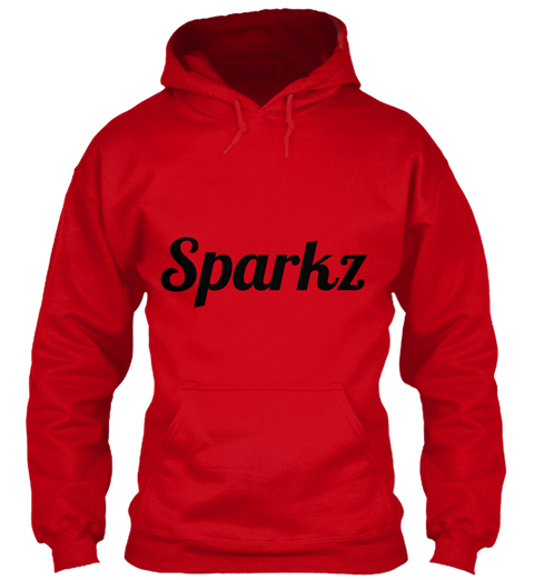 Sparkz  Red Camiseta Front