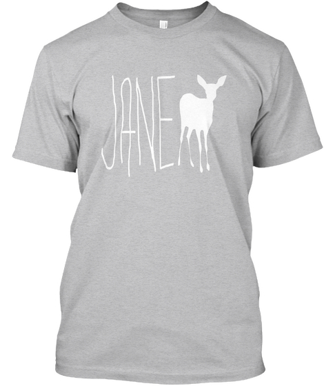 Jane Doe   Life Is Strange   Ca Sport Grey T-Shirt Front