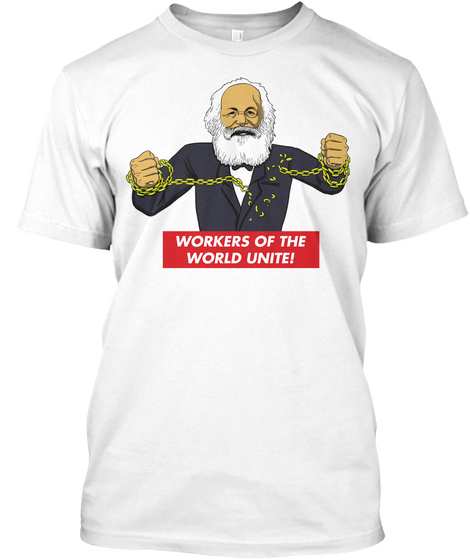 Marx White T-Shirt Front