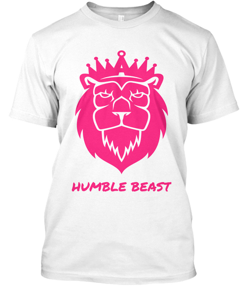 Humble Beast White T-Shirt Front