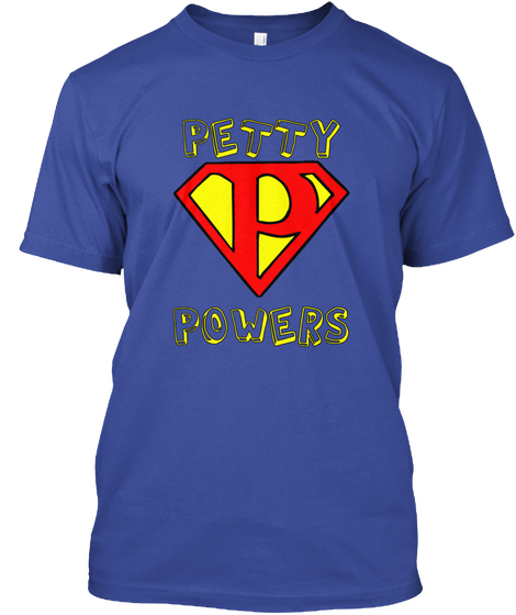 Petty Powers Deep Royal Camiseta Front