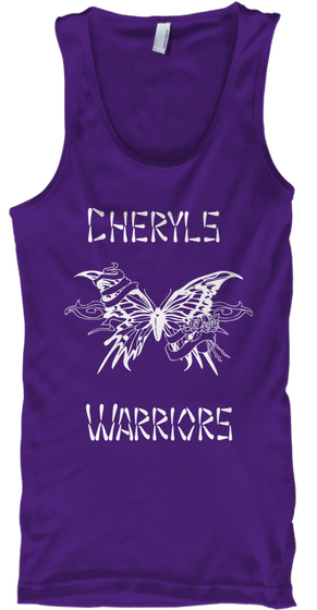 Cheryls Warriors Purple áo T-Shirt Front