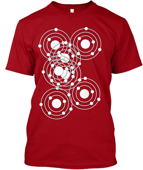Funder Style Deep Red T-Shirt Front