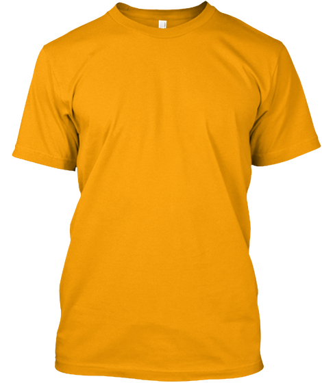 Fathers Day T Shirt Gold T-Shirt Front