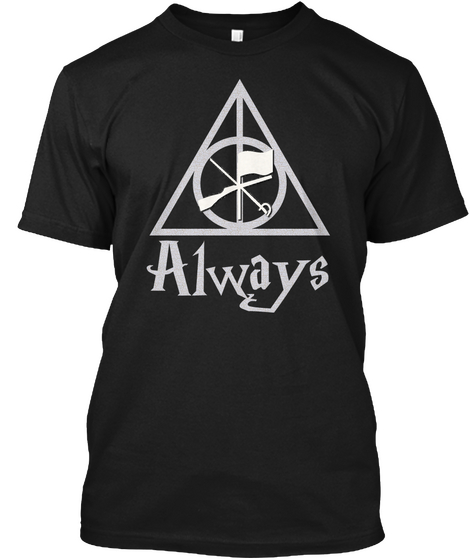 Always Black áo T-Shirt Front