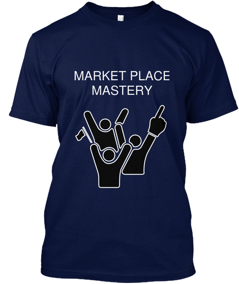 Market Place
Mastery Navy T-Shirt Front