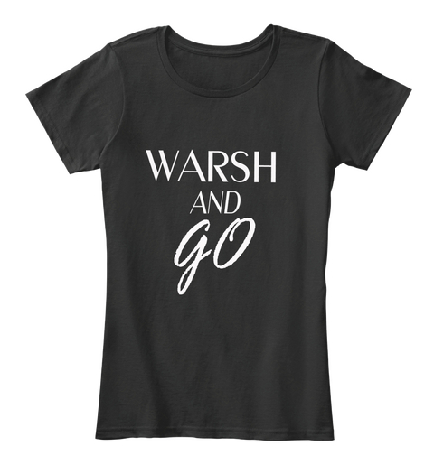 Baltimore Warsh And Go T Shirt Black T-Shirt Front