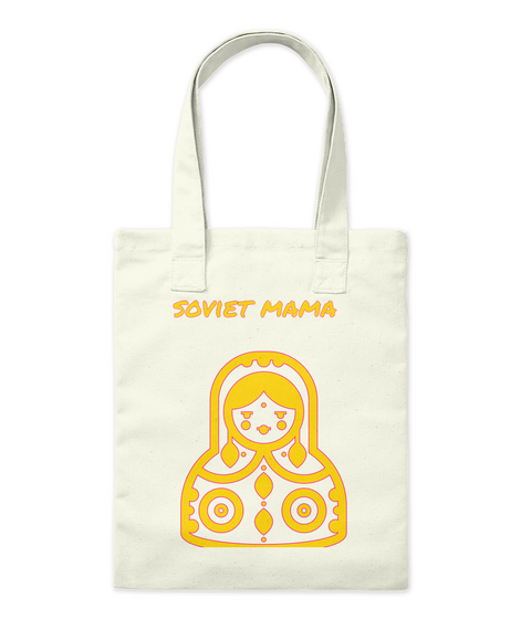 Soviet Mama Natural T-Shirt Front