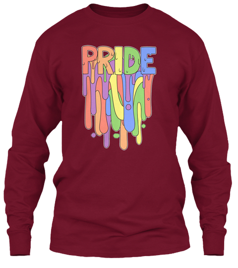 Celebrate Yourself! Lgbt Prom Fundraiser Cardinal Red T-Shirt Front