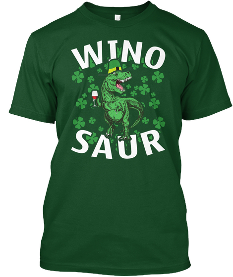 Wino Saur Deep Forest áo T-Shirt Front