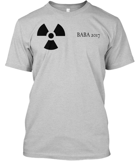 Baba 2017 Light Steel T-Shirt Front