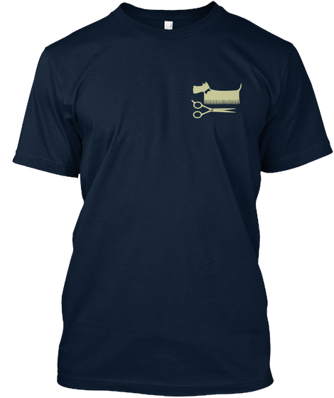 0/I New Navy áo T-Shirt Front