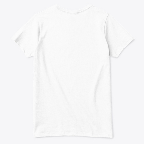Newsflash White  T-Shirt Back