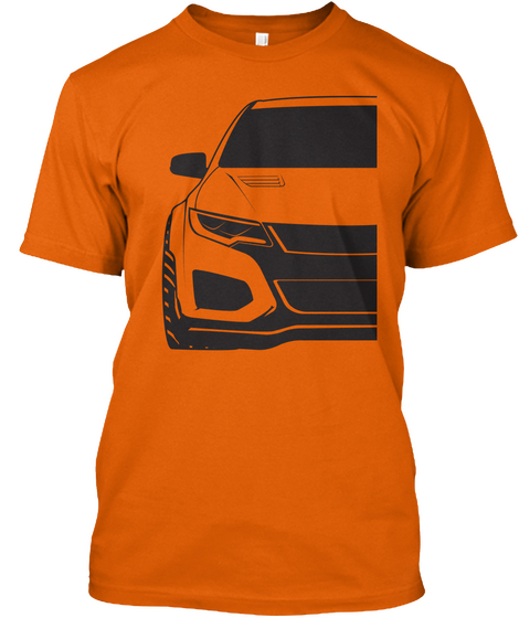 Na Orange T-Shirt Front