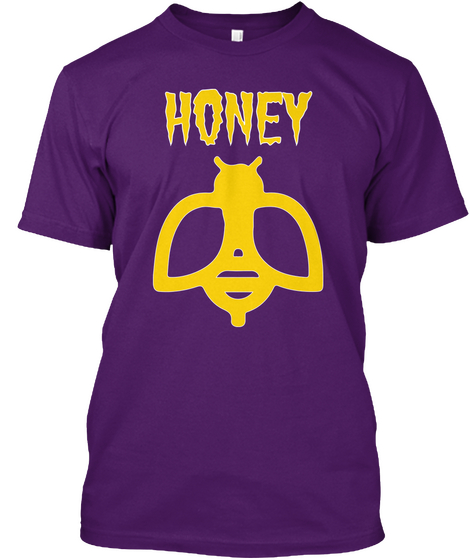 Honey Purple Camiseta Front