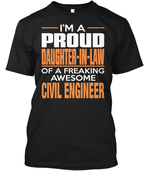 Civil Engineer Black Kaos Front