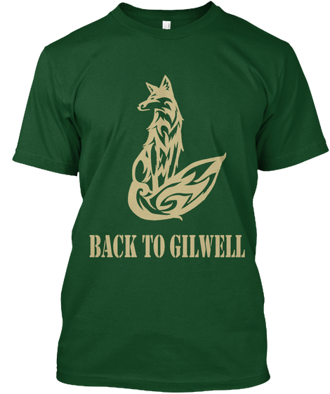 Back To Gilwell Forest Green  T-Shirt Front