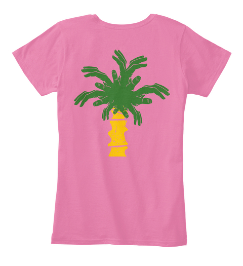 Itchypalmswomen True Pink T-Shirt Back