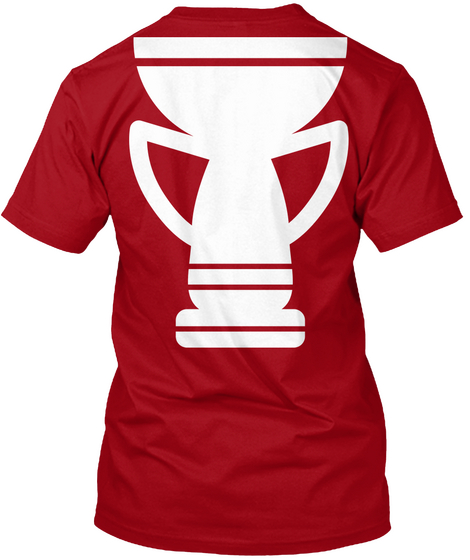 Champions Deep Red Camiseta Back