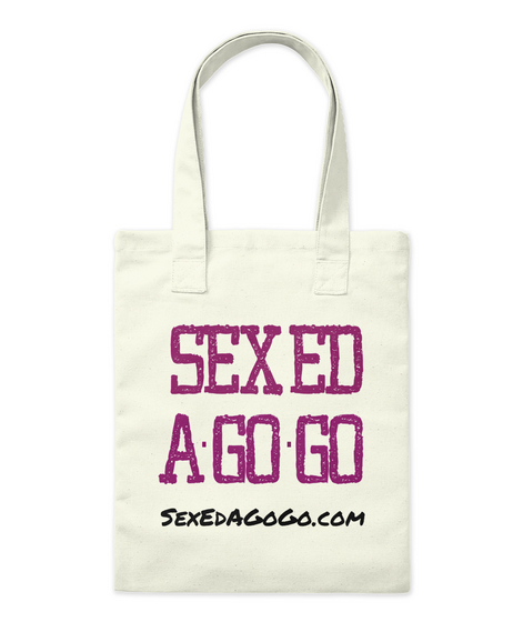 Sex Ed A Go Go.Com Natural Maglietta Front
