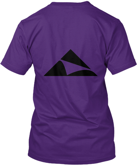 Mothers Day Purple T-Shirt Back