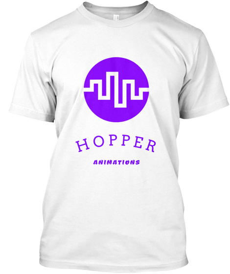 Hopper #1st Shirt White T-Shirt Front