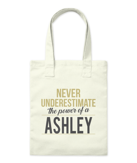 Ashley Natural T-Shirt Front