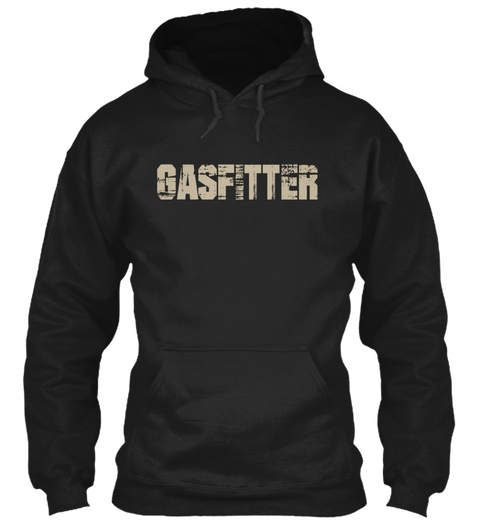 Gasfitter Black T-Shirt Front