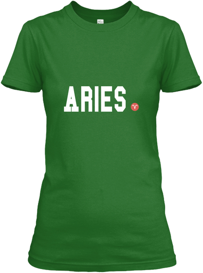 Aries Irish Green Camiseta Front