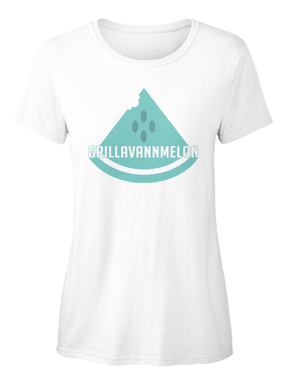 Grillavannmelon White T-Shirt Front