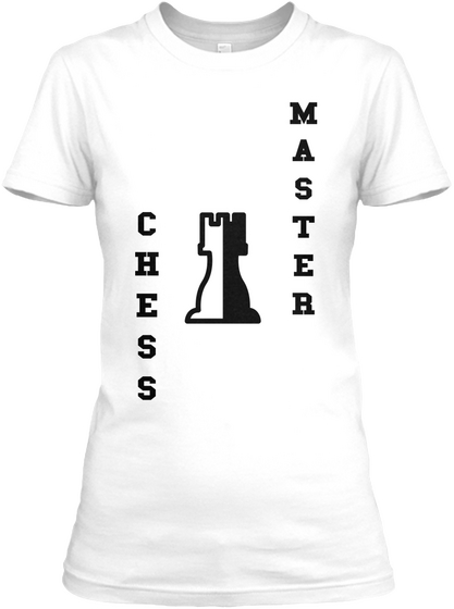 M
A
S
T
E
R C
H
E
S
S White T-Shirt Front