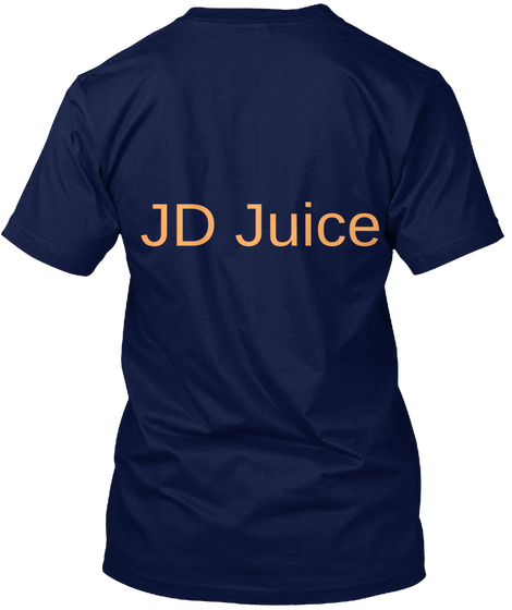 Jd Juice Navy T-Shirt Back