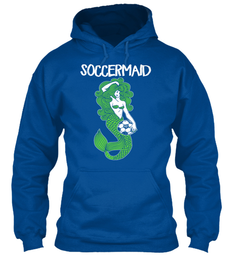 Soccermaid Royal Camiseta Front