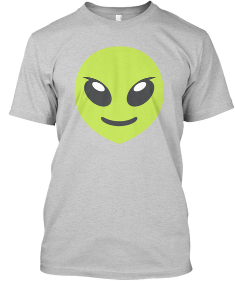 Alien Shop Light Steel T-Shirt Front