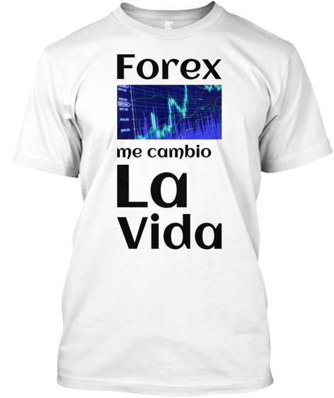 Forex White T-Shirt Front