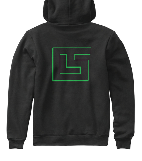 Home Hoodie Black T-Shirt Back