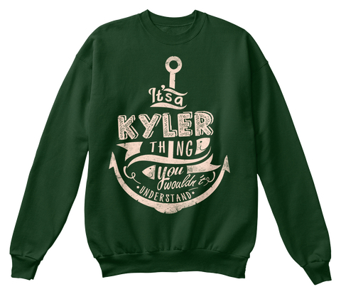 It's A Kyler Thing You Wouldn't Understand Deep Forest  Maglietta Front