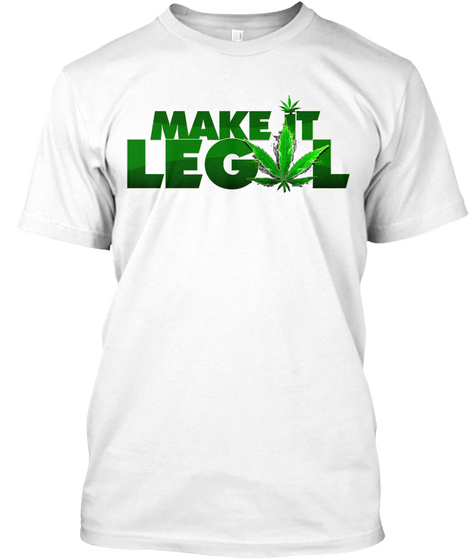 The 420 Movement White T-Shirt Front